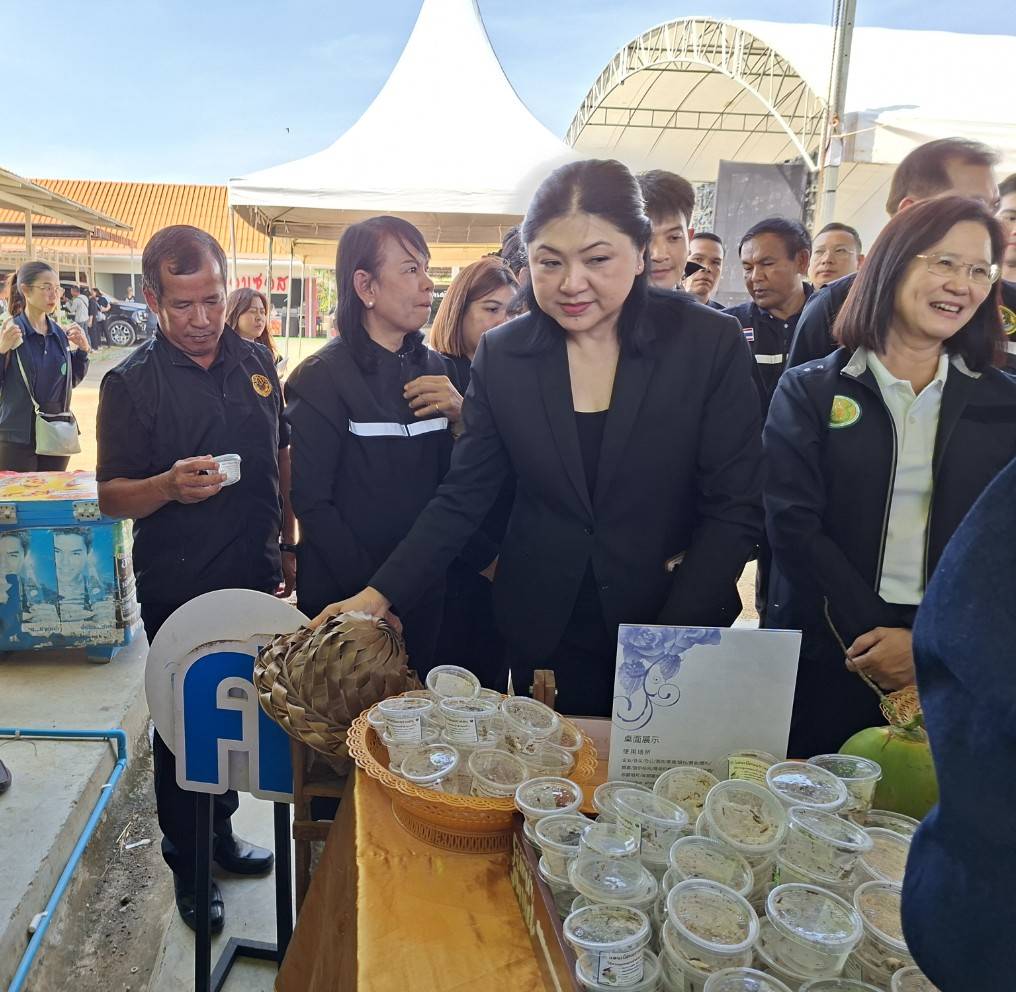 title - ส.ป.ก.ร่วม เปิดงานรณรงค์เพื่อส่งเสริมและถ่ายทอดเทคโนโลยีการจัดการสุขภาพพืชให้มีประสิทธิภาพ ภายใต้แนวคิด “มะพร้าวสุขภาพดี ด้วยวิธี IPM”